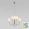 Подвесная люстра Eurosvet Abbey 60164/6 никель a065747