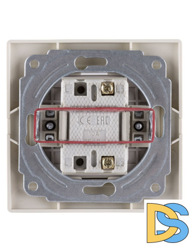 Выключатель одноклавишный Таймыр TDM Electric SQ1814-0101