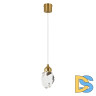 Подвесной светильник Indigo Cristallo 12053/1P Brass V000132L