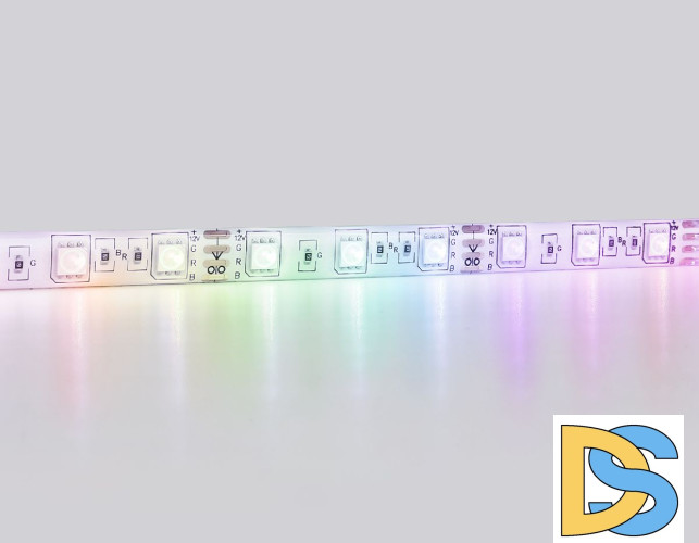 Светодиодная лента Ambrella Light LED Strip 12В 5050 14,4Вт/м RGB 5м IP65 GS2502