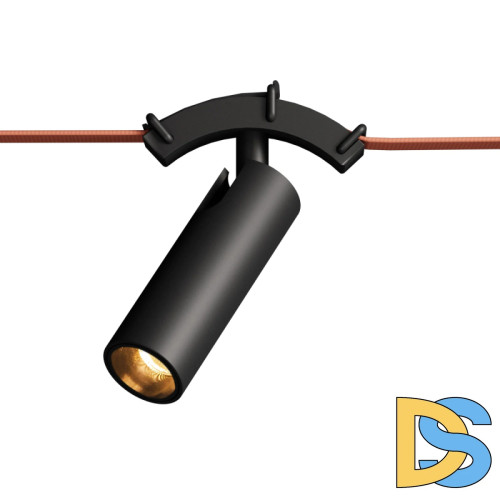 Трековый однофазный светильник Denkirs Belty spot DK5546-BK