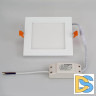 Встраиваемый светодиодный светильник Arlight DL-142x142M-13W Warm White 020130