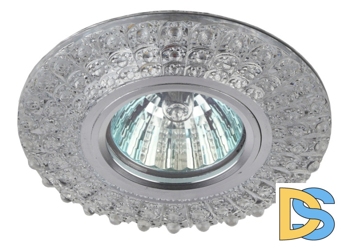 Встраиваемый светильник ЭРА DK LD2 SL/BL+WH Б0019200