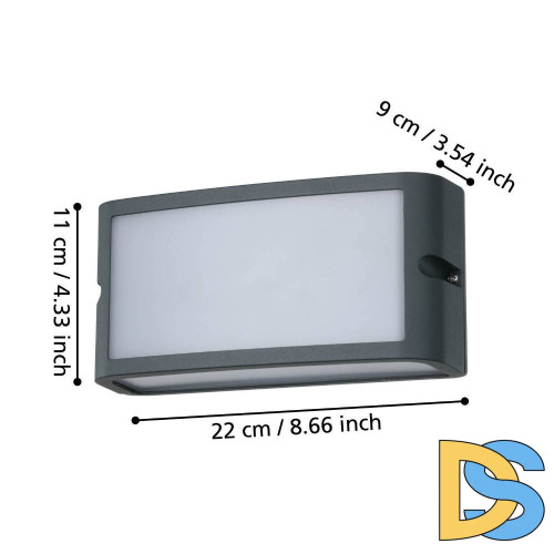 Уличный настенный светильник Eglo Camarda 900808