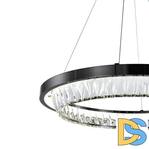 Подвесная люстра Indigo Riva 12045/1P Black V000103L