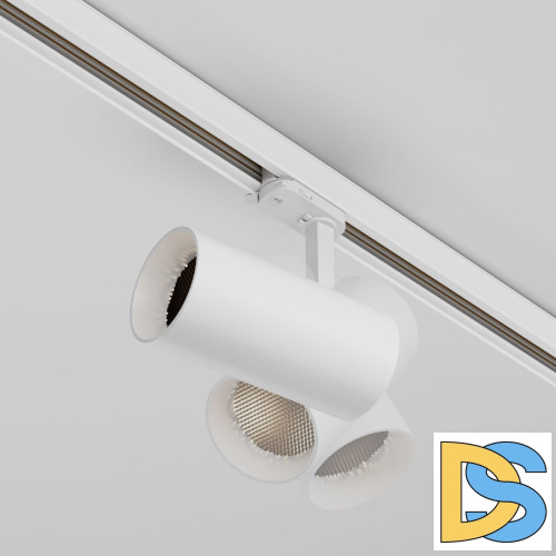 Трековый трехфазный светильник Maytoni Focus Led TR197-3-30WCCT-M-W