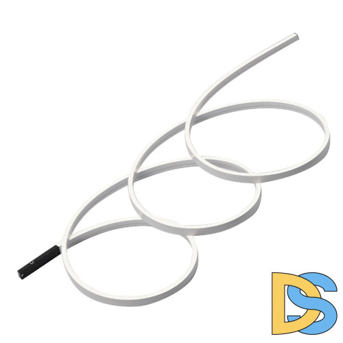 Трековый магнитный светильник Arlight MAG-MICROCOSM-FLAT-ELASTIC-L2000-16W Warm3000 (BK, 100 deg, 24V) 043250