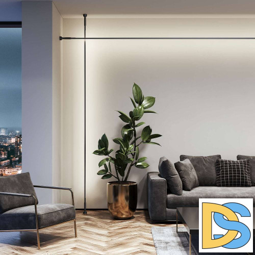 Струнный светильник Elektrostandard Strongline 40127/LED черный 4690389195662 a063379