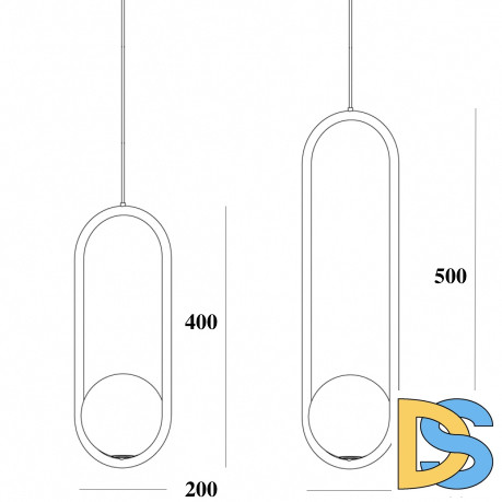 Подвесной светильник ImperiumLoft Matthew McCormick 109503-22