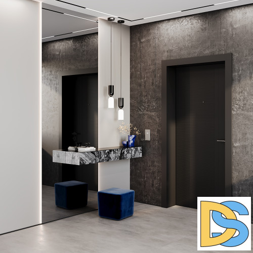 Датчик движения встраиваемый VOLTUM S70, (кашемир)