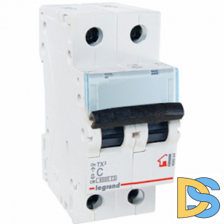 Автоматический выключатель Legrand TX3 C 63А 2P 404048