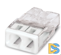 Клемма монтажная WAGO 2х0,5-2,5 (WAGO 2273-202)