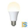 Лампа светодиодная (UL-00002371) Uniel E27 10W 3000K матовая LED-A60-10W/WW/E27/FR/MB PLM11WH