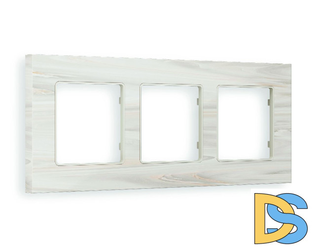 Рамка трехместная Ambrella Volt Grand AF930303