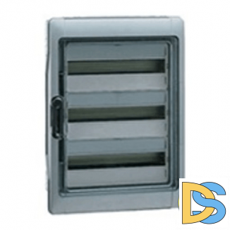 Legrand (Легранд). Щиток Plexo на 36 модуля (Плексо) - IP 65 - IK 09 - 3 ряда - 90 А - 12 модулей 601983