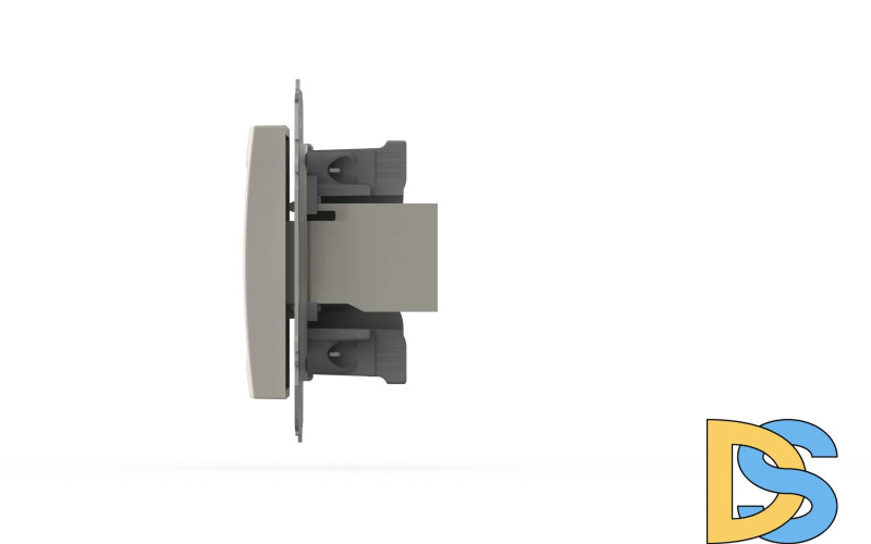 Розетка компьютерная двухместная ( Cat 6) ELBI Zena Vega 609-010200-248