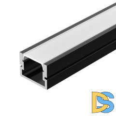 Алюминиевый профиль Arlight PDS-SM-2000 Anod Black 035027