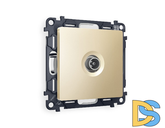 Комплект механизма TV розетки проходной 5-1000 MHz 4dB Ambrella Volt Alfa MA613030