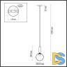 Подвесной светильник Odeon Light Okia 4668/1