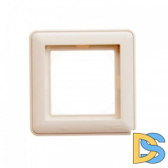 Рамка IP44 1-ая (одинарная), влагозащитная, Бежевый, серия Wessen 59, Schneider Electric