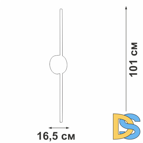 Настенный светильник Vitaluce V3039-1/1A