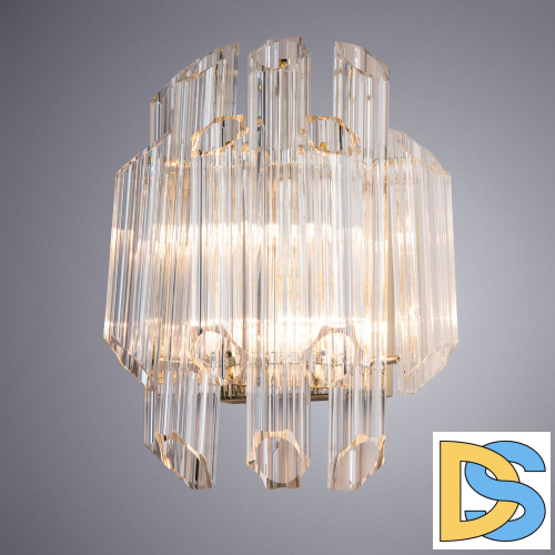 Настенный светильник Arte Lamp Jastin A2848AP-2GO