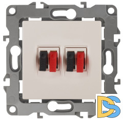 Розетка аудио двойная Эра 12-3112-02 Б0027462