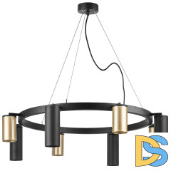 Подвесная люстра Lightstar Rullo (571018+214440-4+214487-4) LR018404874