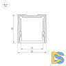 Профиль Arlight SL-SLIM20-H20-2000 BLACK 047632