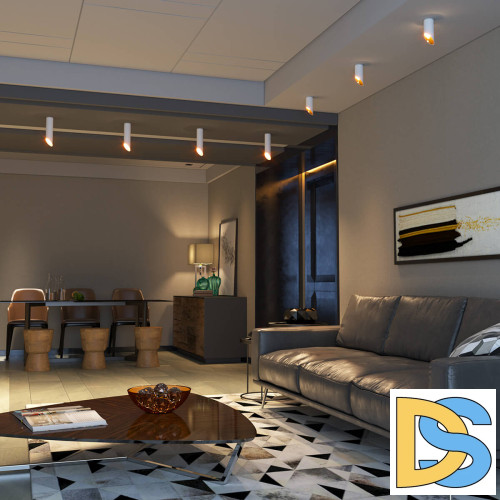 Точечный светильник Elektrostandard DLN115 GU10 белый/золото a050121