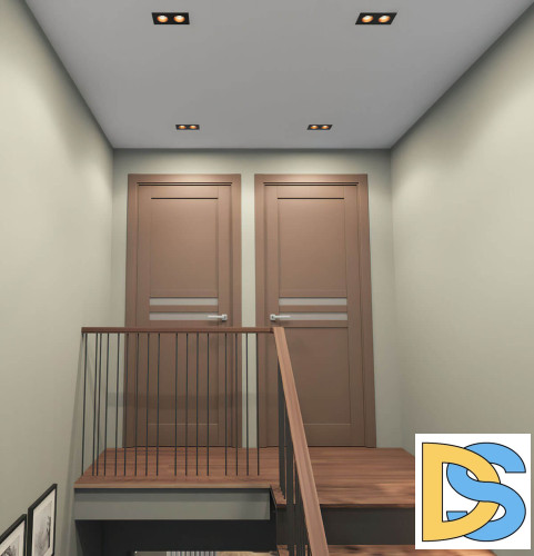 Встраиваемый светильник Denkirs Dk3022 DK3072-BBR