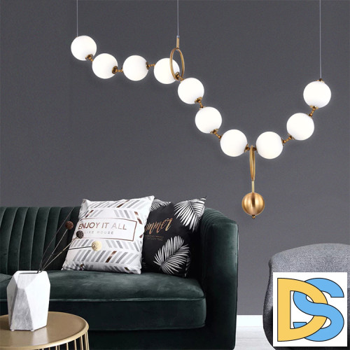 Подвесная люстра Delight Collection 10222P/10 gold