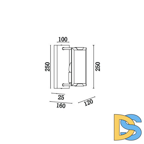 Бра Vele Luce Sorrento VL3004W01