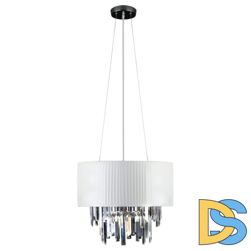 Подвесная люстра Eurosvet Amantea 10122/6 хром/прозрачный хрусталь Strotskis Smart (10106/6) a054108