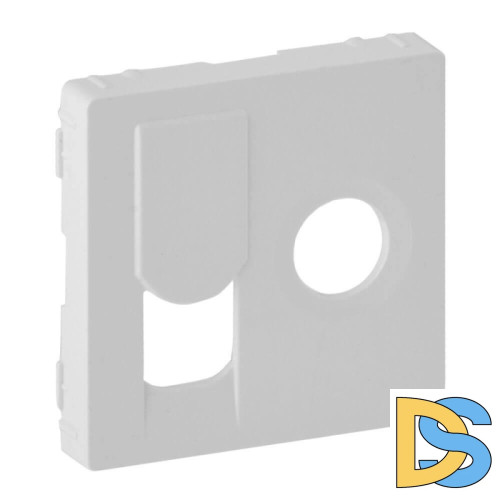 Лицевая панель Legrand Valena Life розетки TV-RJ45 белая 754830