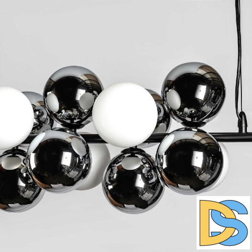 Подвесная люстра Modestyle MS.8055.12 BK