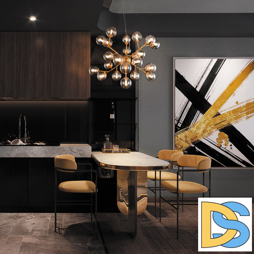 Подвесная люстра Maytoni Dallas MOD545PL-24G