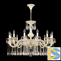 Подвесная люстра Bohemia Ivele Crystal AL79101/12/300 A WMG