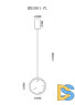 Подвесной светильник MyFar Lora MR1081-PL
