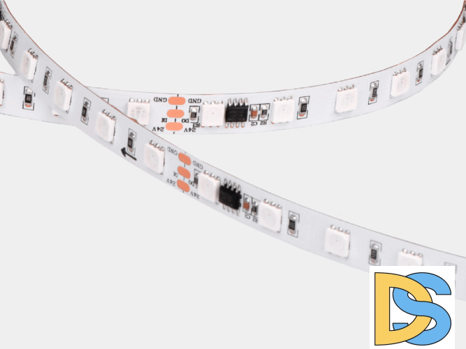 Светодиодная лента SWG PRO 5050 5м IP20 SWG5PT60-12-9-WS2815RGB 00-00032522