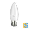 Лампа светодиодная Gauss E27 12W 3000K свеча матовая 30212
