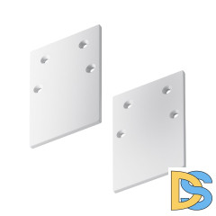 Заглушка торцевая (2 шт.) Maytoni Magnetic track system Gravity TRA010EC-41W