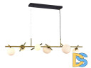Подвесная люстра iLamp Golden 2134-6L BR+MBK