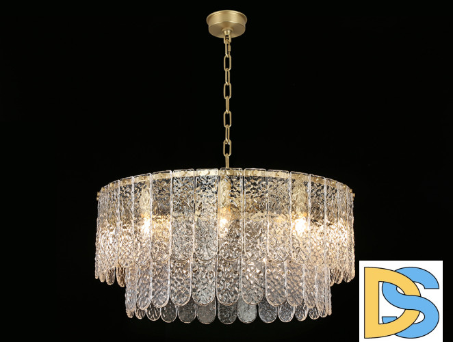 Подвесная люстра Newport Daisy 8370/60 C brass М0070730