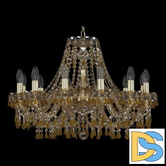 Подвесная люстра Bohemia Ivele Crystal 1410/12/240 G V1003 M721