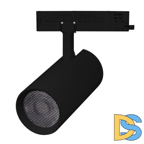 Трековый трехфазный светильник Arlight LGD-GERA-4TR-R90-40W Day4000 (BK, 24 deg, 230V) 055138