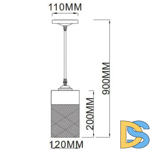 Подвесной светильник Rivoli Hulda 9068-201 Б0047523