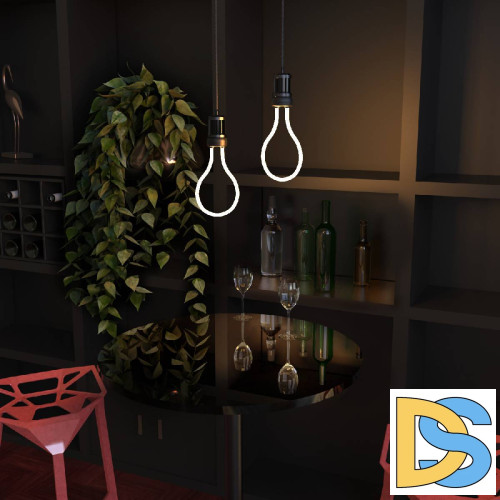 Лампа светодиодная филаментная Gauss E27 4W 2700K груша матовая 1004802104