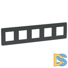 Рамка 5-постовая Schneider Electric Unica New Studio NU201054