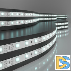 Светодиодная лента Elektrostandard 12V 4,8W 60Led 2835 IP20 холодный белый, 5м 4690389124136